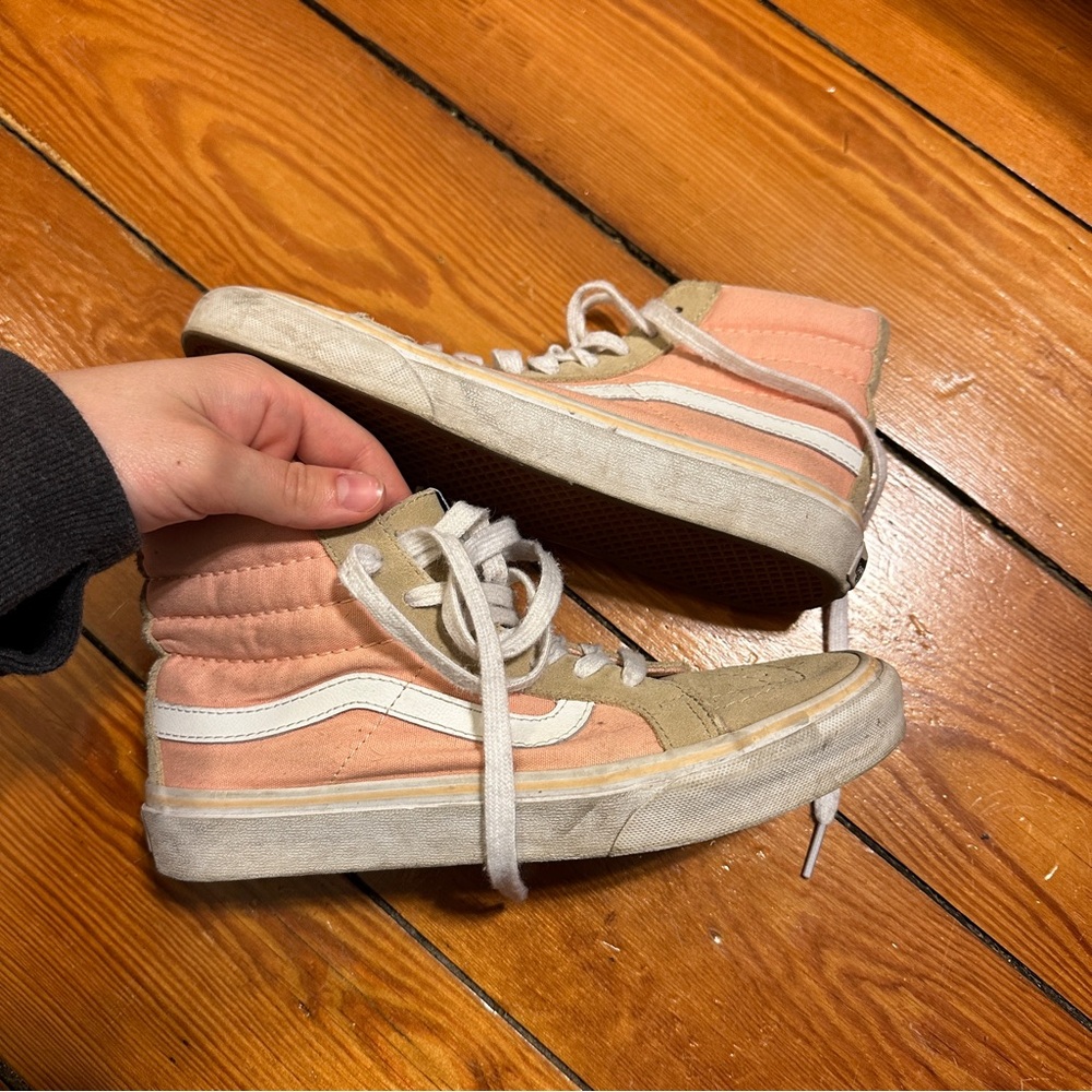 Pink Hightop vans